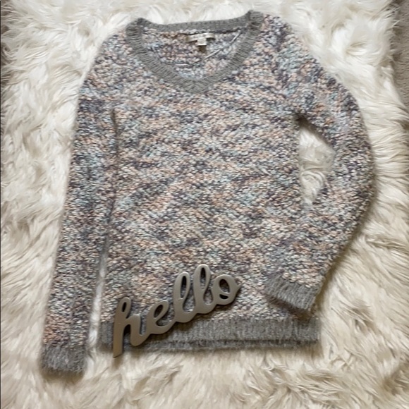 LC Lauren Conrad Sweaters - Lauren Conrad Soft Multi Colored Sweater, Size XS